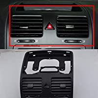 Para MK5 rejilla de ventilación de salida de aire central para tablero delantero- color negro- 1KD 819 72
